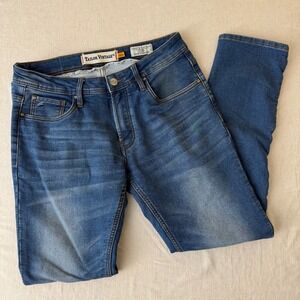 Tailor Vintage Canaan Slim Fit Jeans Mens 30x30 Blue Comfort Stretch Denim